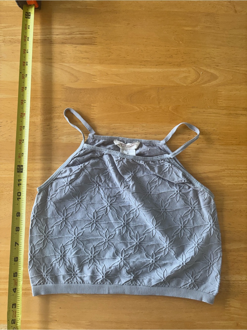 Light Blue/Lilac Athletic Top/Bra Size M